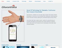 Tablet Screenshot of glucovista.com